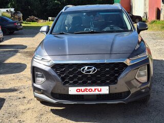 2019 Hyundai Santa Fe IV, серебристый, 2588000 рублей, вид 2