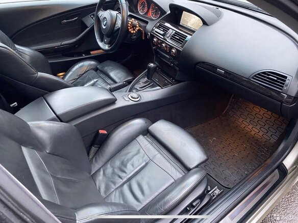 2006 BMW 6 серии 650i II (E63/E64), серебристый, 1250000 рублей - вид 9