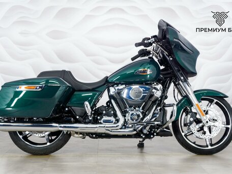 2024 Harley-Davidson Street Glide, зелёный, 2977000 рублей, вид 1