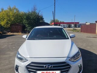 2018 Hyundai Elantra VI (AD), белый, 1190000 рублей, вид 2