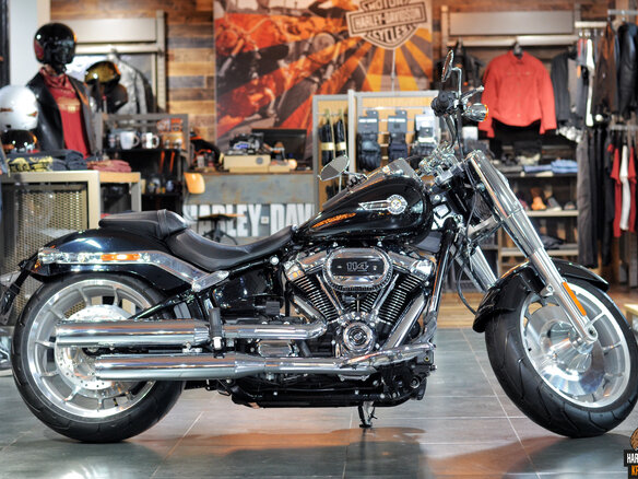 2023 Harley-Davidson Fat Boy, чёрный, 3600000 рублей - вид 5