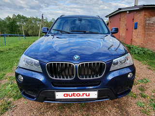 2012 BMW X3 20d xDrive II (F25), синий, 1850000 рублей, вид 2