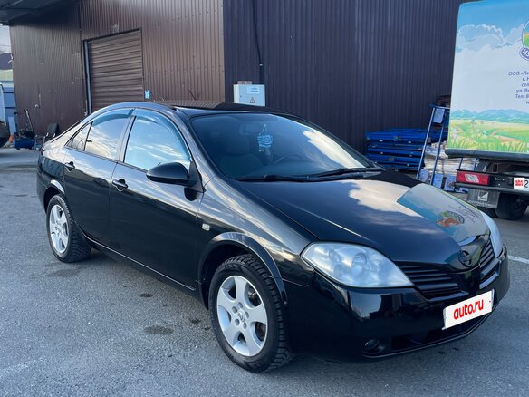 2002 Nissan Primera III (P12), чёрный, 448000 рублей - вид 3