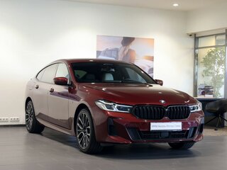 2020 BMW 6 серии Gran Turismo 630d xDrive IV (G32) Рестайлинг, красный, 3650000 рублей, вид 3