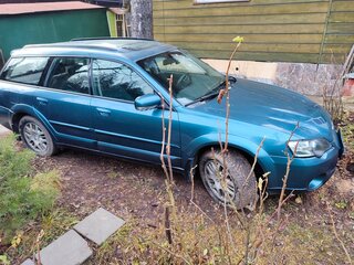 2004 Subaru Outback III, голубой, 485000 рублей, вид 4