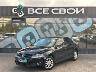 2011 Volkswagen Jetta VI, чёрный, 987000 рублей, вид 1