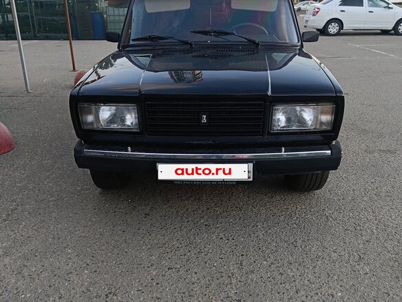 2010 Lada (ВАЗ) 2107, чёрный, 300000 рублей - вид 4