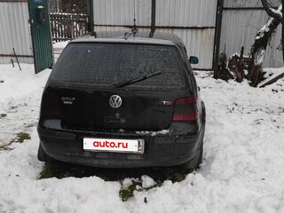 2001 Volkswagen Golf IV, чёрный, 350000 рублей, вид 2