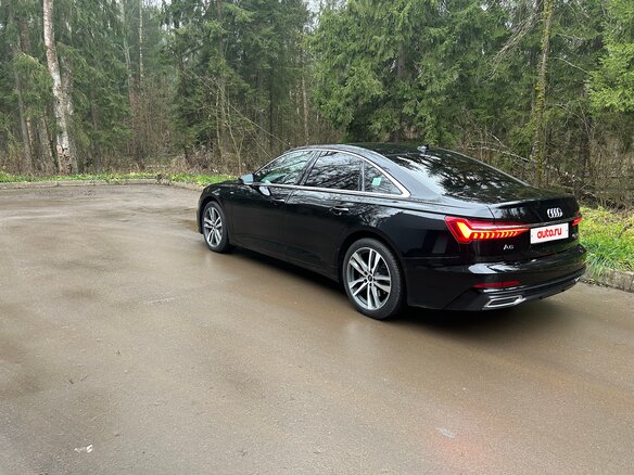 2020 Audi A6 45 TDI V (C8), чёрный, 4700000 рублей - вид 4