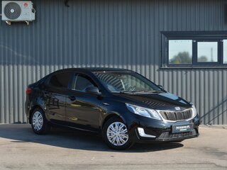 2012 Kia Rio 5-speed III, чёрный, 669888 рублей, вид 3
