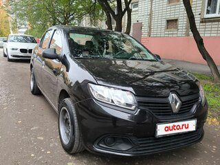 2017 Renault Logan II, чёрный, 800000 рублей, вид 3