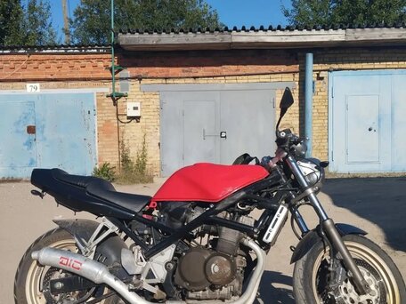 1997 Suzuki Bandit GSF 400, красный, 120000 рублей, вид 4