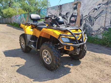 2010 BRP Can-Am Outlander 800, жёлтый, 699000 рублей, вид 1