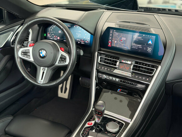 2019 BMW M8 Competition I (F91/F92/F93), серый - вид 24