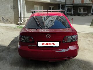 2007 Mazda 6 I (GG) Рестайлинг, красный, 250000 рублей, вид 4
