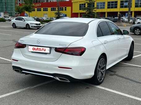 2020 Mercedes-Benz E-Класс 220 d V (W213, S213, C238) Рестайлинг, белый, вид 3