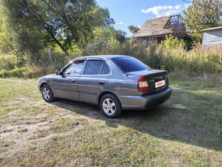 2004 Hyundai Accent ТагАЗ II, серый, 248000 рублей, вид 4