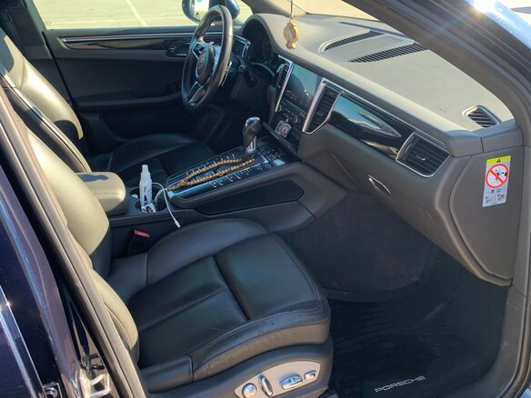 2017 Porsche Macan S Diesel I, синий, 3777777 рублей - вид 5