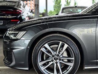 2022 Audi A6 40 TDI V (C8), серый, 5550000 рублей, вид 3