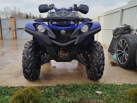2021 Yamaha Grizzly 700, синий, 1220000 рублей, вид 5