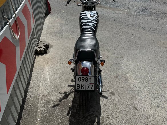 2000 Yamaha SR400, чёрный, 270000 рублей - вид 2