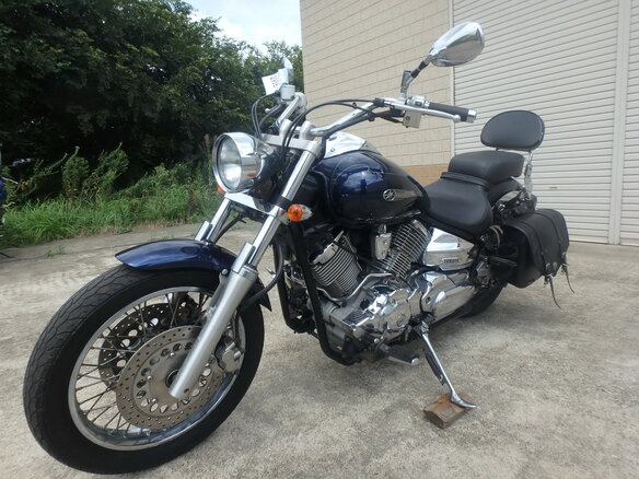 2008 Yamaha XVS1100, синий, 600000 рублей - вид 9