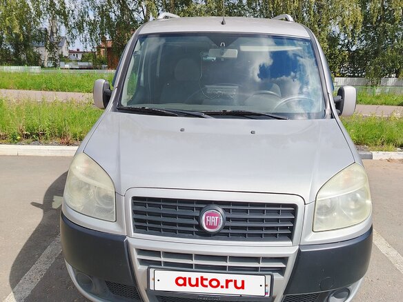 2009 Fiat Doblo I Рестайлинг, серый, 660000 рублей