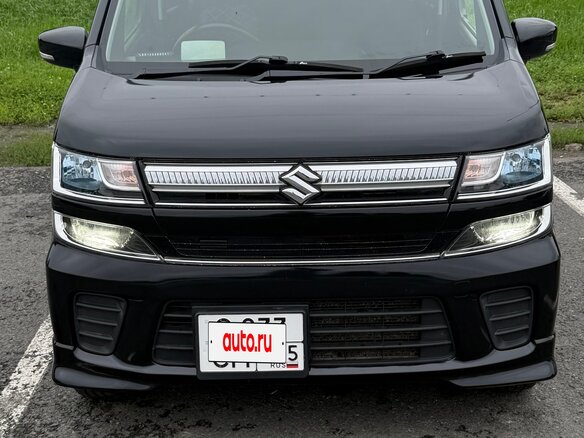 2018 Suzuki Wagon R MHEV VI, чёрный, 640000 рублей - вид 1