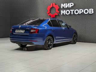 2019 Skoda Octavia III (A7) Рестайлинг, синий, 1700000 рублей, вид 4