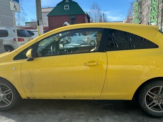 2008 Opel Corsa D, жёлтый, 330000 рублей, вид 4