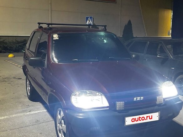 2003 Chevrolet Niva I, красный, 349000 рублей - вид 12