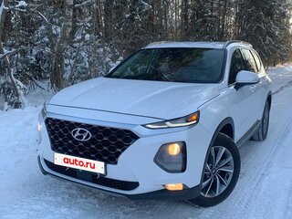 2019 Hyundai Santa Fe IV, белый, 2220000 рублей, вид 1