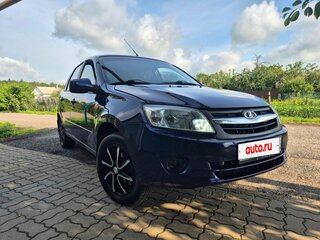 2013 Lada (ВАЗ) Granta I, синий, 550000 рублей, вид 2