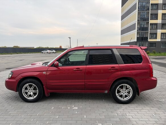 2002 Subaru Forester II, красный - вид 5