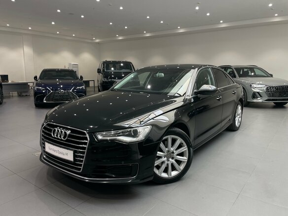 2016 Audi A6 IV (C7) Рестайлинг, чёрный