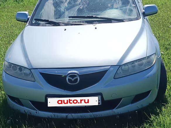 2004 Mazda 6 I (GG), серебристый, 333000 рублей - вид 1