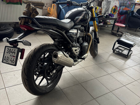 2020 Triumph Speed 400, чёрный, 590000 рублей, вид 3