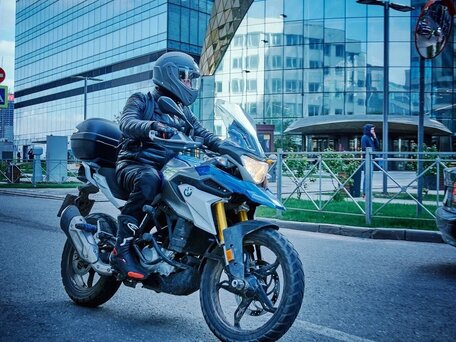 2020 BMW G 310 GS, синий, 390000 рублей, вид 1