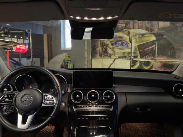 2020 Mercedes-Benz C-Класс 200 d IV (W205) Рестайлинг, серый, 2680000 рублей - вид 9