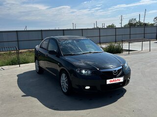 2007 Mazda 3 I (BK) Рестайлинг, чёрный, 470000 рублей, вид 3