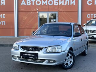 2006 Hyundai Accent ТагАЗ II, серебристый, 415000 рублей, вид 1