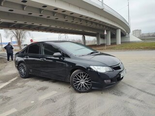 2007 Honda Civic VIII, чёрный, 850000 рублей, вид 1