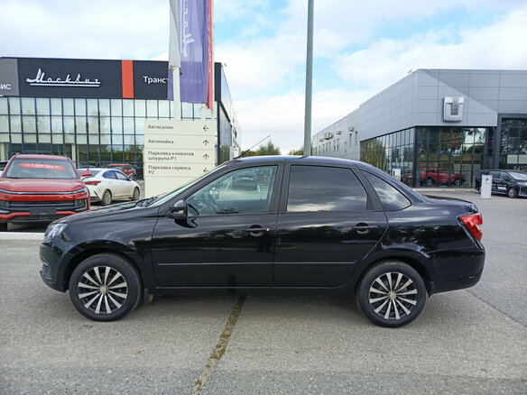 2022 Lada (ВАЗ) Granta I Рестайлинг, чёрный, 735000 рублей - вид 7