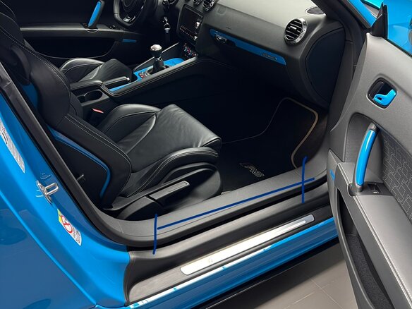 2011 Audi TT RS II (8J), голубой, 5399000 рублей - вид 18