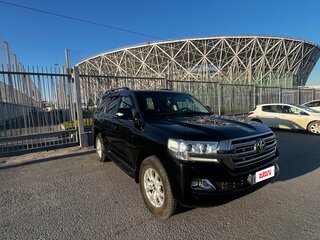 2016 Toyota Land Cruiser 200 Series Рестайлинг 2, чёрный, 6200000 рублей, вид 5