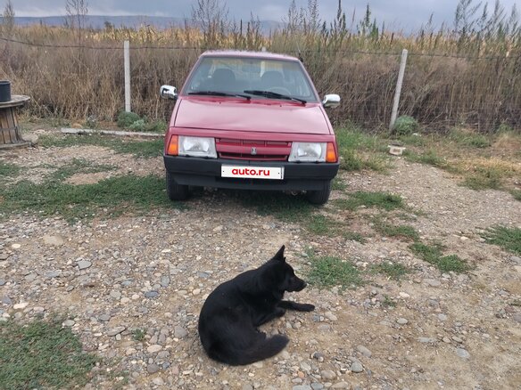 1994 Lada (ВАЗ) 2109, красный, 150000 рублей - вид 5