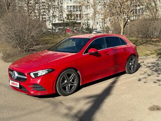 2018 Mercedes-Benz A-Класс 200 IV (W177), красный, 2500000 рублей, вид 1