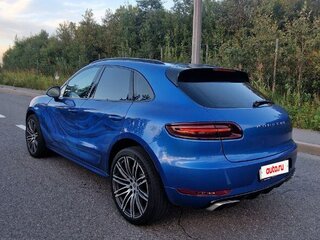 2015 Porsche Macan Turbo I, синий, 3400000 рублей, вид 4