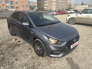 2019 Hyundai Solaris II, серый, 1160000 рублей, вид 2