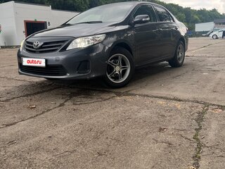 2012 Toyota Corolla X (E140, E150) Рестайлинг, серый, 1030000 рублей, вид 2
